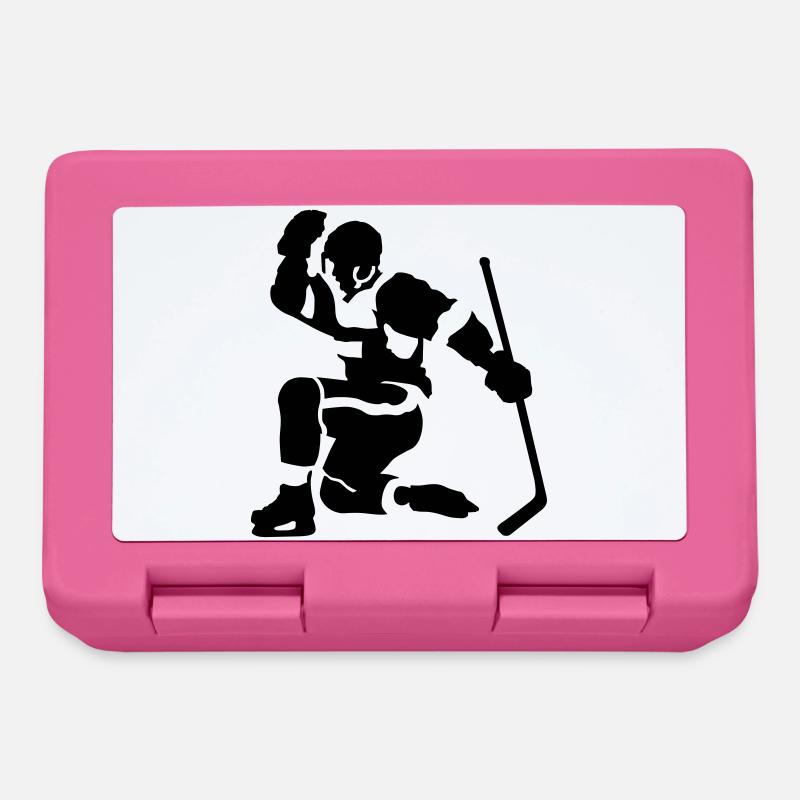Eishockey goal - Brotdose - Pink