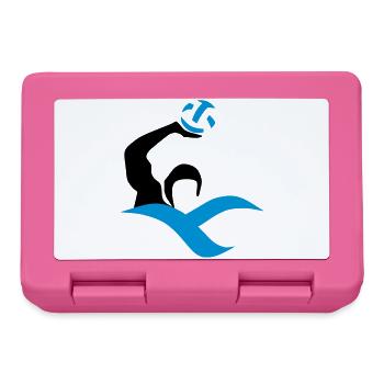 water-polo - Boîte à goûter - rose - Devant