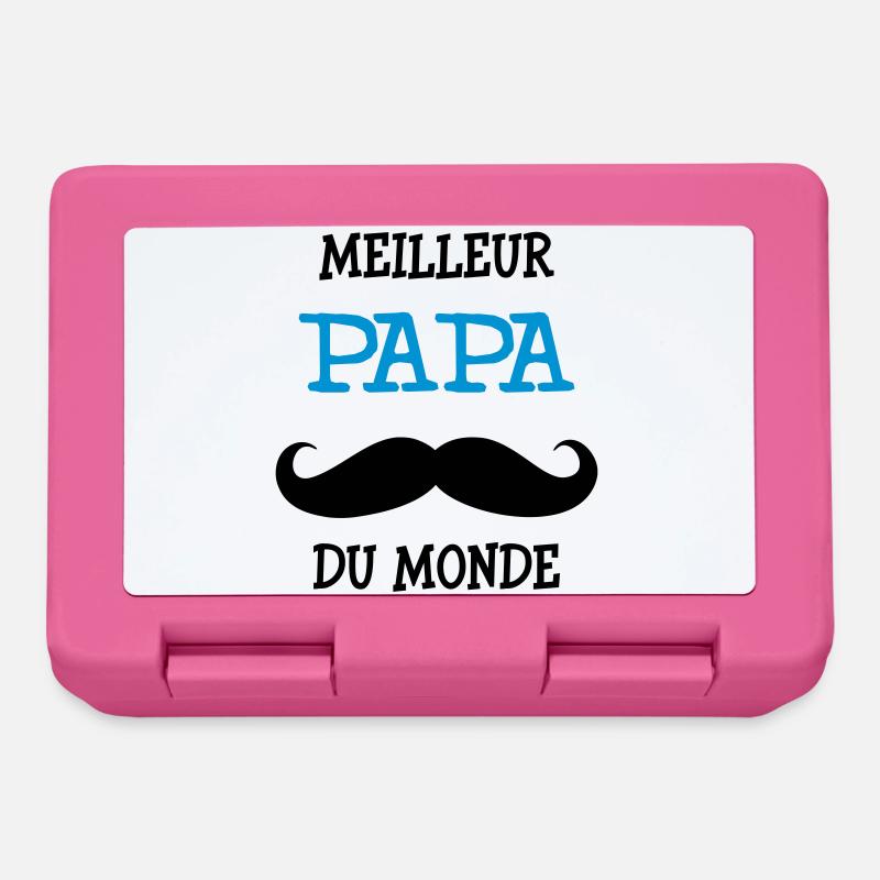 Meilleur Papa du Monde - Boîte à goûter - rose