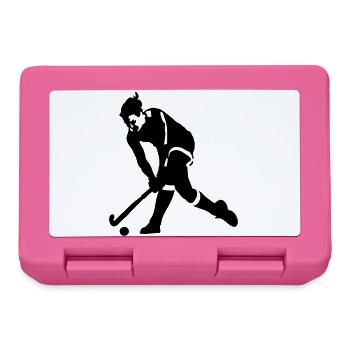 hockey sur gazon - Boîte à goûter - rose - Devant
