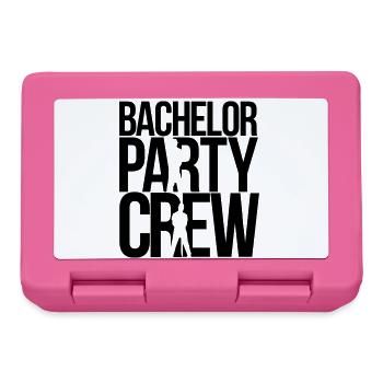 bachelor party crew - Lunchbox - pink - Front