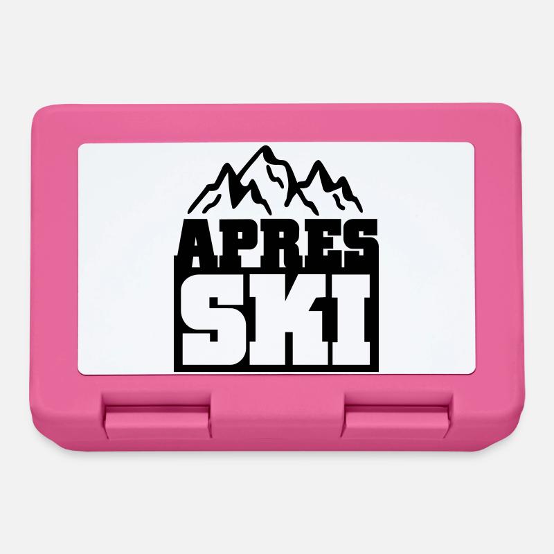 apres ski - Boîte à goûter - rose