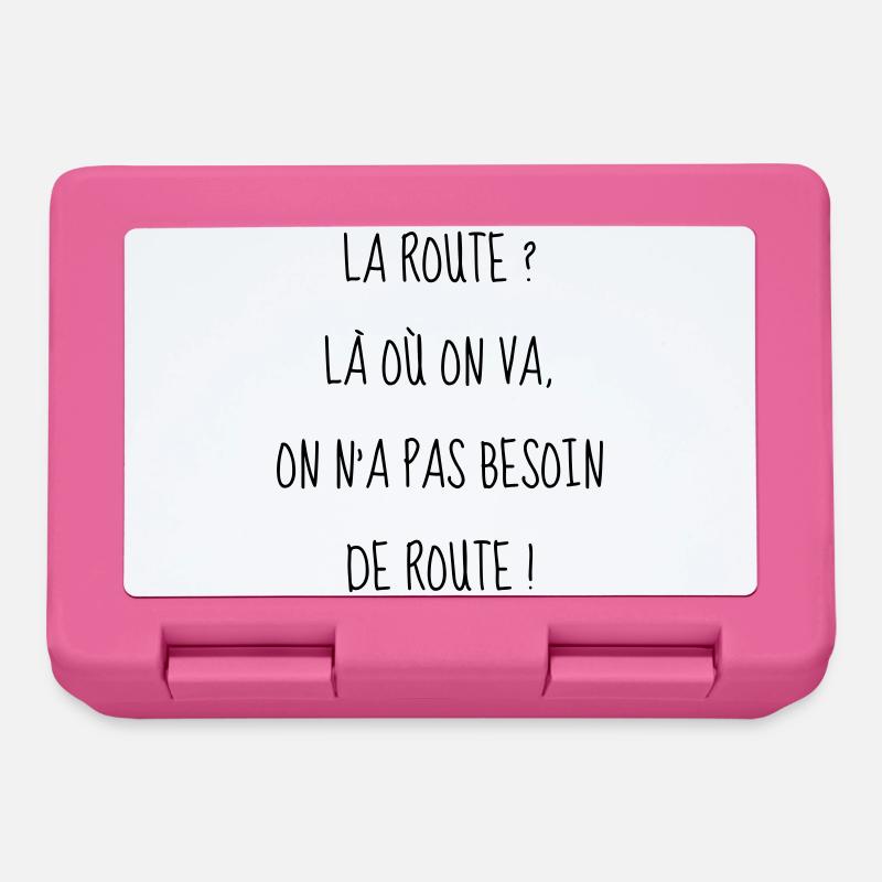 Cinéma / Citation / Série télé / Geek - Boîte à goûter - rose