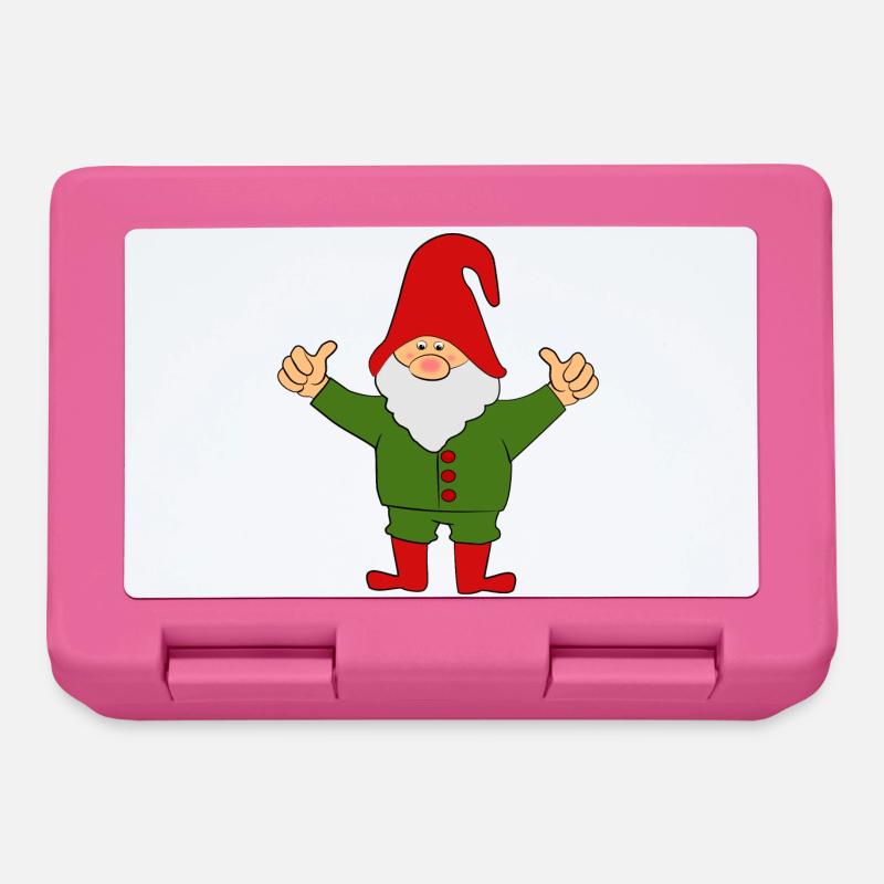Wichtel Zwerge - Brotdose - Pink