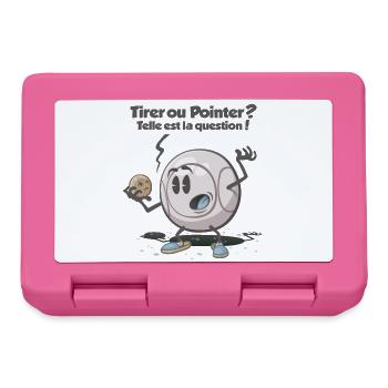 Tirer ou pointer - Brotdose - Pink - Vorne