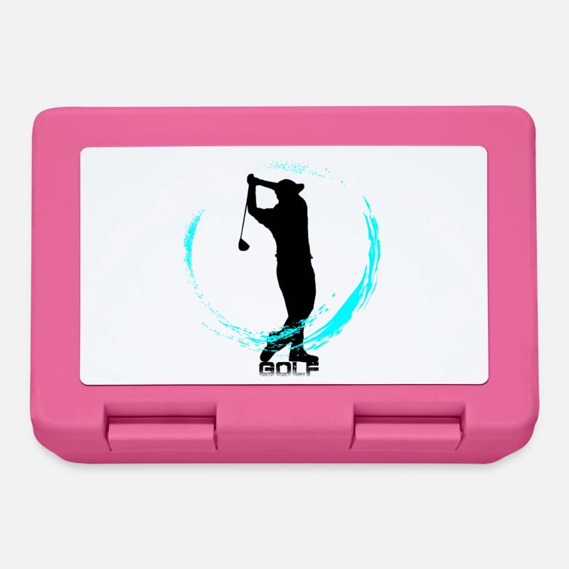 golf - Brotdose - Pink