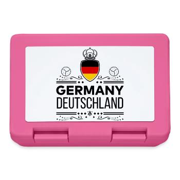 ALLEMAGNE - Boîte à goûter - rose - Devant