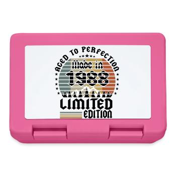 Édition limitée 1988 - Boîte à goûter - rose - Devant