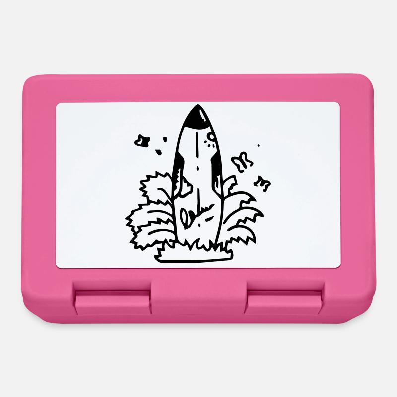 Surf Surfen Surfbrett Aloha - Brotdose - Pink