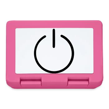 Ein uns Aus Knopf - Brotdose - Pink - Vorne