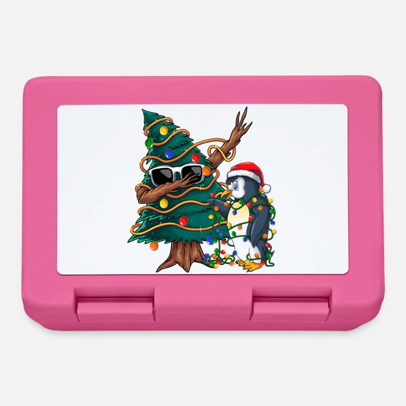 Dapping Tannenbaum -Dapping Weihnachtspullover - Brotdose - Pink