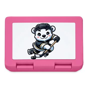 Polar Bear Hockey Club Joueur de hockey Polar Bear - Boîte à goûter - rose - Devant