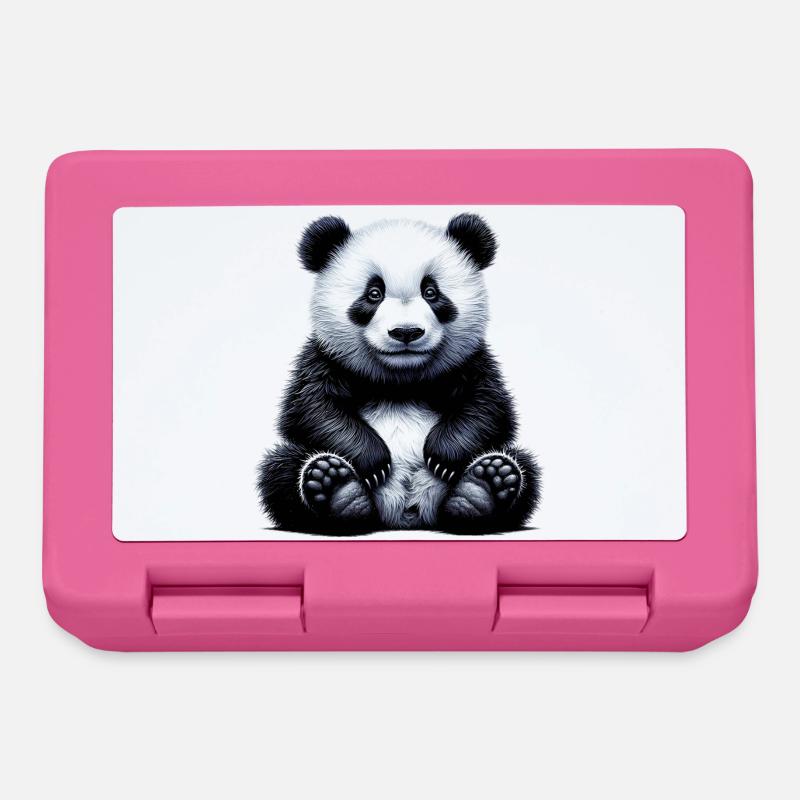 Panda - Brotdose - Pink