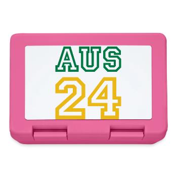 Australia Australien - Brotdose - Pink - Vorne