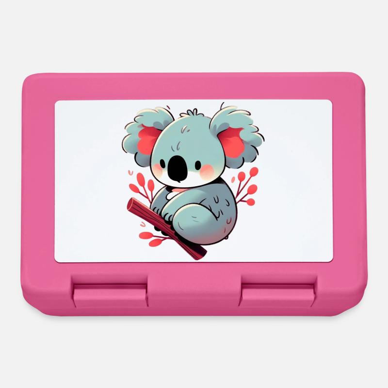 Koala - Brotdose - Pink