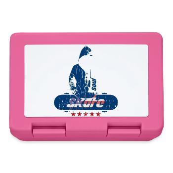 L’âme du skate - Boîte à goûter - rose - Devant