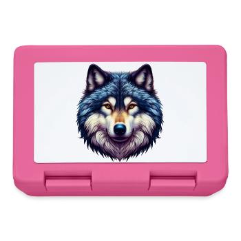 Wolf - Lunchbox - pink - Front