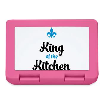 Tablier de cuisine drôle pour hommes - Boîte à goûter - rose - Devant