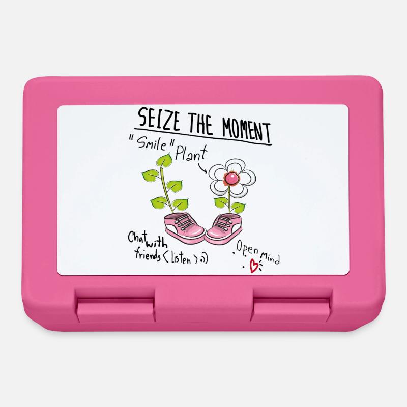 seize the moment - Brotdose - Pink