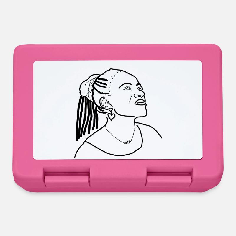 african queen - Boîte à goûter - rose
