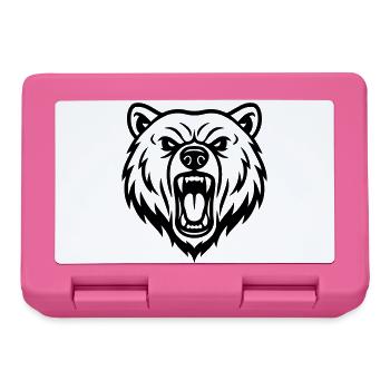 Bär - Brotdose - Pink - Vorne