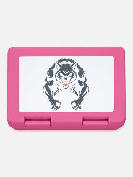 Werwolf - Brotdose - Pink