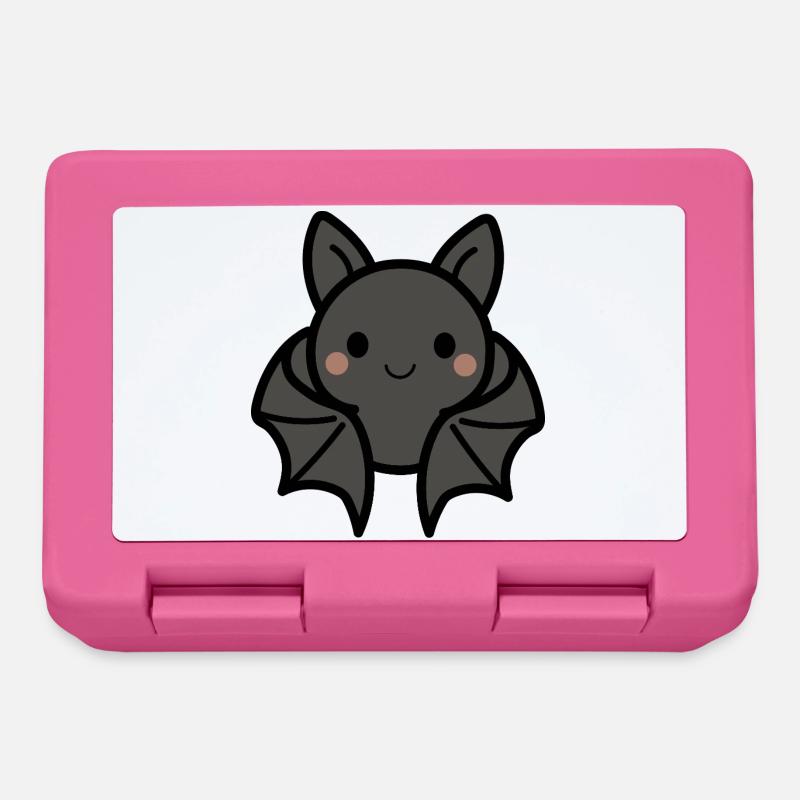 Cute Bat - Lunchbox - pink
