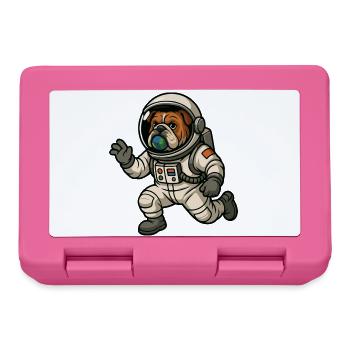 Astro Bulldog Explorer - Boîte à goûter - rose - Devant