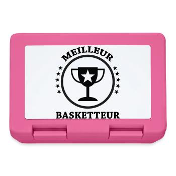 Best Basketball Player - Lunchbox - pink - Front