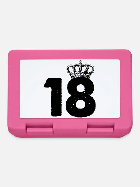 18 Krone - Brotdose - Pink