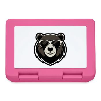 Urban Bear Dark Glasses - Lunchbox - pink - Front