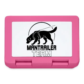 Golden Retriever Mantrailer Team Hundesport Hunde  - Brotdose - Pink - Vorne