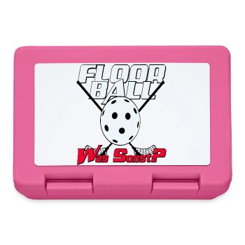 Floorball ....was sonst? - Brotdose - Pink - Vorne