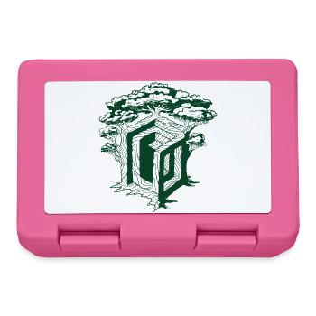 CUBE TREE - Lunchbox - pink - Front