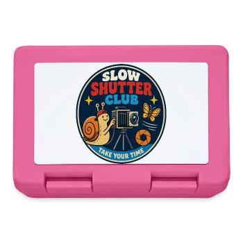 Slow Shutter Club for Photography Fans - Lunchbox - pink - Front