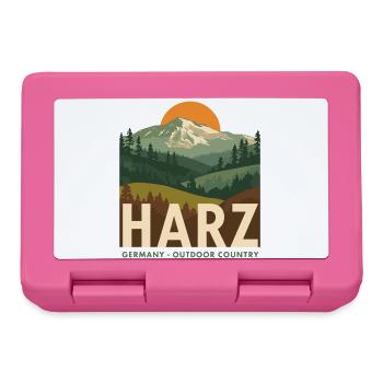 Harz Germany Outdoor Country - Brotdose - Pink - Vorne