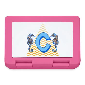 seahorse e 262 c - Lunchbox - pink - Front