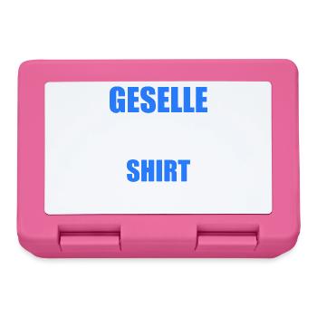 Gesellenbrief Abschluss Geselle 2022 - Brotdose - Pink - Vorne