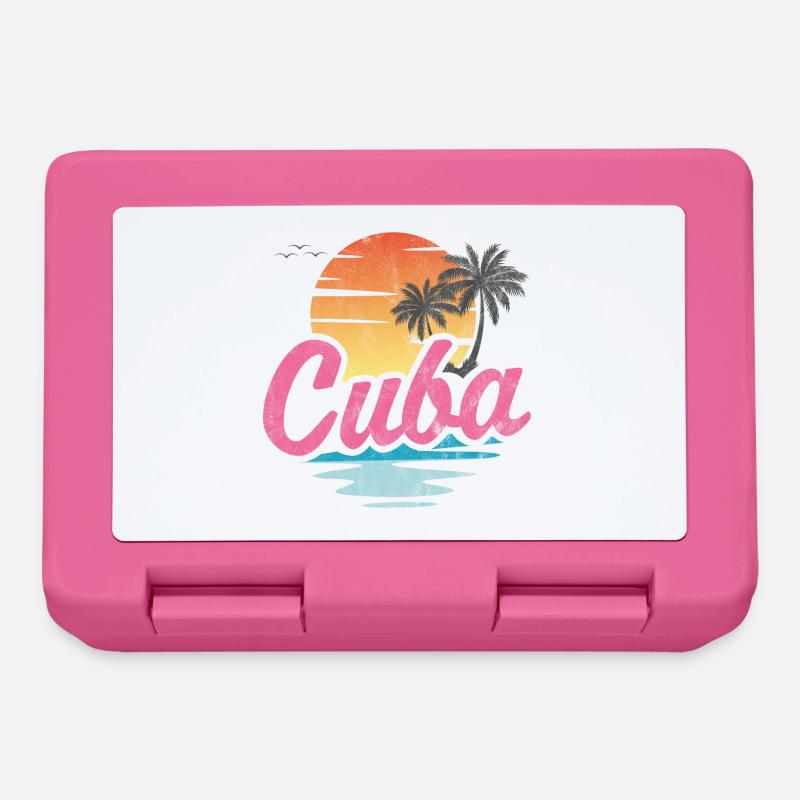 Cuba - Boîte à goûter - rose