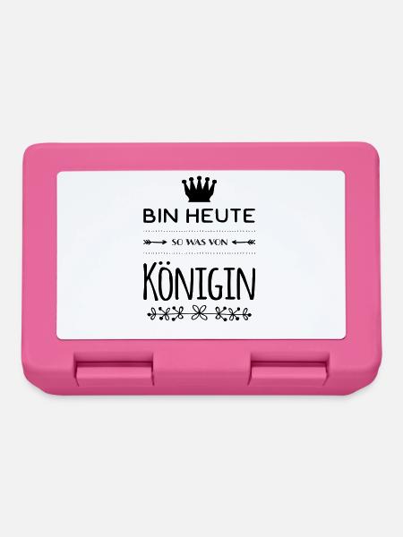 Bin heute so was von Königin. Euphorisch. - Brotdose - Pink