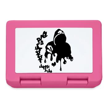 Graffiti - Brotdose - Pink - Vorne