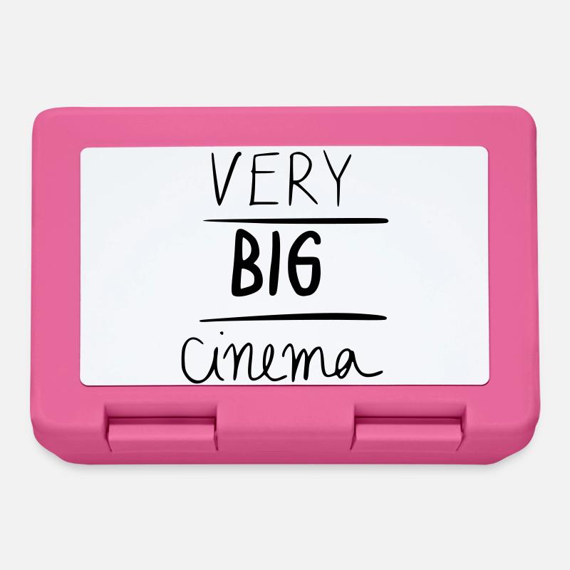 very big cinema - Boîte à goûter - rose