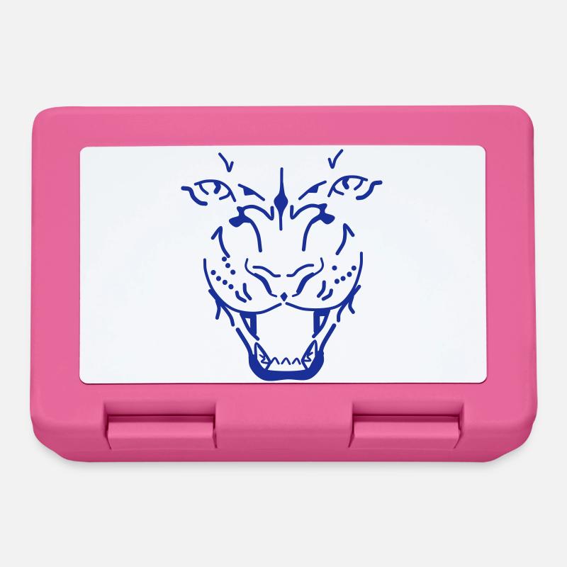 tiger - Lunchbox - pink