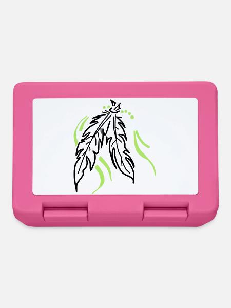Liés ensemble – Plumes spirituelles - Boîte à goûter - rose
