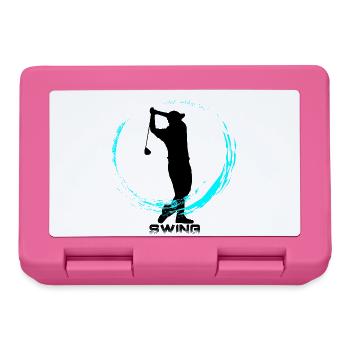 Le golf - Boîte à goûter - rose - Devant