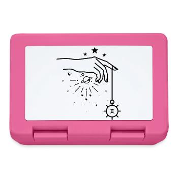 Warten auf Design-Upload - Brotdose - Pink - Vorne