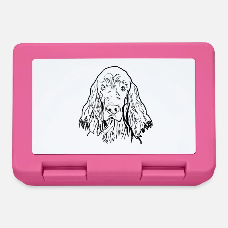Irish Setter - Brotdose - Pink