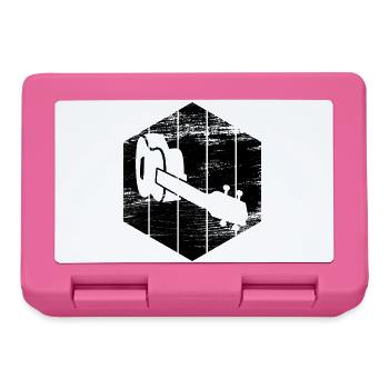 Ukulele sketch - Lunchbox - pink - Front