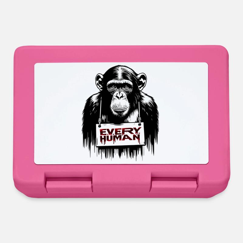 Every Human Monkey | Save Animals - Brotdose - Pink