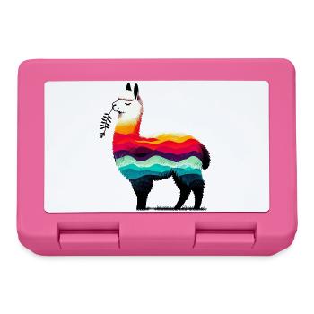 Alpaka - Brotdose - Pink - Vorne